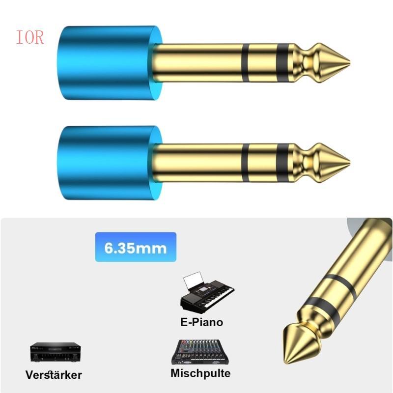 IOR Tai Nghe Adapter 6 35mm 1 4inch Nam Đến 3 5mm 1 8inch Nữ Stereo Adapter Cho Loa Máy Quay