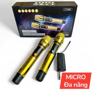 2026 2pcs Micro không dây cầm tay kép Type-C UHF Karaoke chuyên nghiệp cho videoke Gói giá cả phải chăng