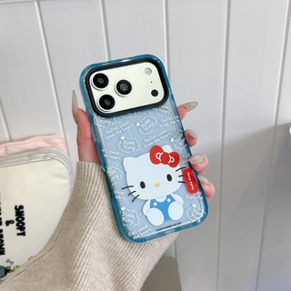 Vỏ 17promax Họa Tiết Nhiều Màu Hoạt Hình Dễ Thương Vỏ Điện Thoại Hello Kitty Bao Gồm Tất Cả Vỏ Mềm Trong Suốt Chống Sốc Vỏ Điện Thoại Cho iphone 17 16 15 14 13 12 Pro Max Vỏ Điện Thoại