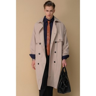 Áo Khoác Măng Tô Trench Coat Kaki Château | 0072 | Majou