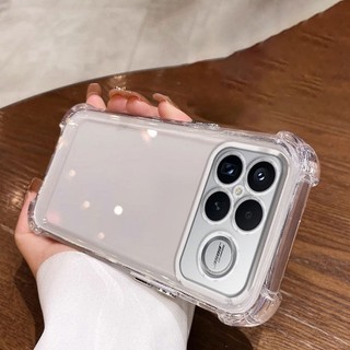 Ốp Điện Thoại Mạ Trong Suốt Cho Xiaomi Poco F8 F7 Pro Ultra C85 C71 Bảo Vệ Camera Chống Rơi Túi Khí Chống Sốc Vỏ Silicon Mềm