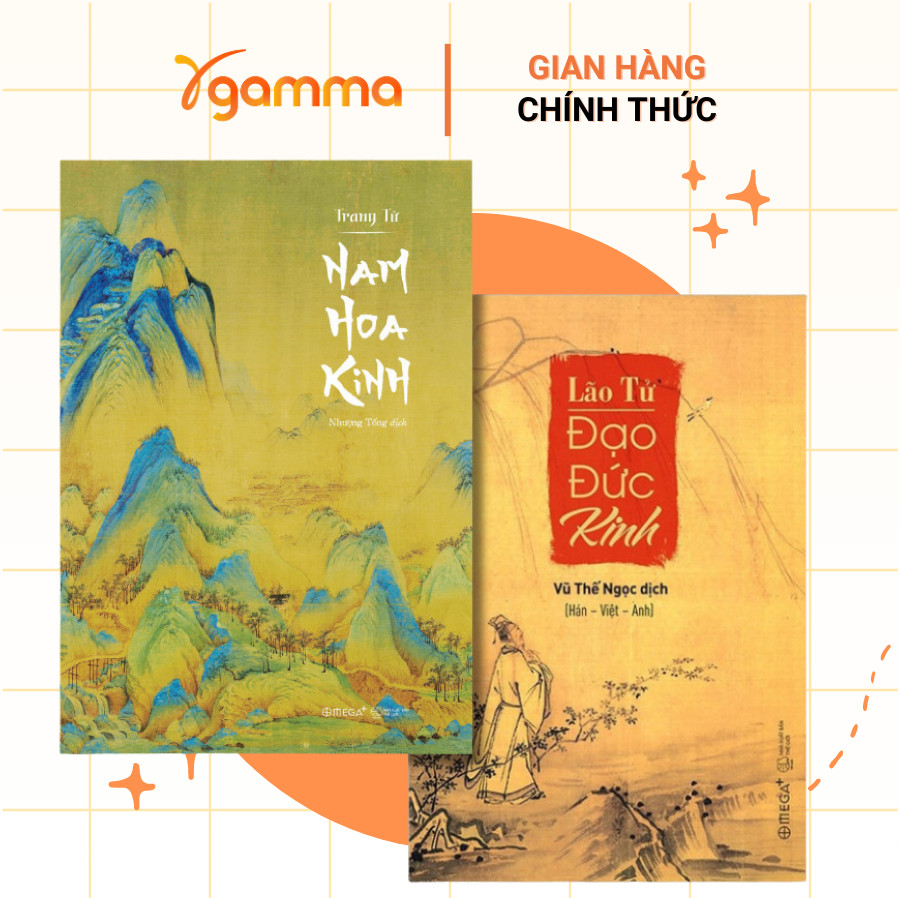Sách - Lẻ/Combo Nam Hoa Kinh + Đạo Đức Kinh - Lão Tử (Omega plus)