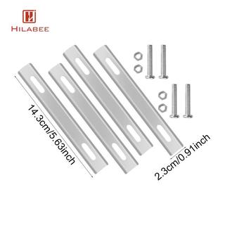HILABEE 4x Giỏ Xe Đạp Phía Sau, Gắn Bằng Ốc Vít