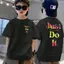 Trẻ Em Cổ Thuyền Hình Hoạt Hình Bé Trai Unisex Áo Ngắn Tay Cao Cấp Cotton Cỡ 90-150 Năm 2025