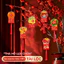 Bao lì xì treo cây trang trí Tết - Combo 12 dây liễng, mẫu mã đa dạng đẹp mắt, kích thước mini tiện lợi