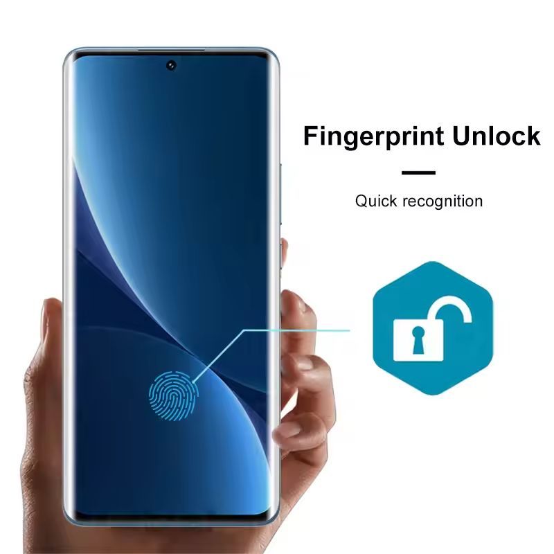 Miếng Dán Màn Hình Kính Cường Lực Nano Optics UV Chất Lỏng Cho Redmi Note 15 14 13 Pro Plus Pro+ 4G 5G 2026 Viền Cong Tràn Màn Hình, Độ Cứng 9H