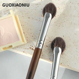 GUOXIAONIU Cọ Đánh Dấu Cọ Phấn Phủ Hình Quạt Cọ Đánh Dấu Mềm Mại Bằng Len Gói Đơn