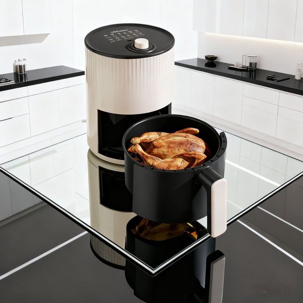 Nồi chiên không dầu lồng kính 6.5L