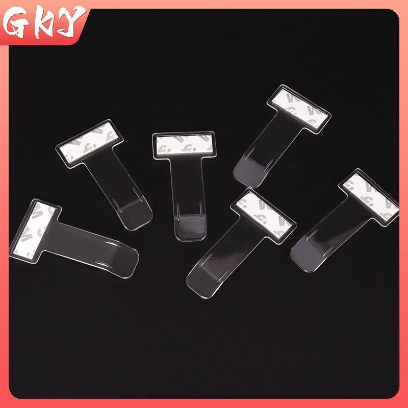 GKY 5 Chiếc Di Động Kính Chắn Gió Ô Tô Đỗ Xe Tiet Rõ Ràng Giấy Phép Giữ Kẹp Stier GKY