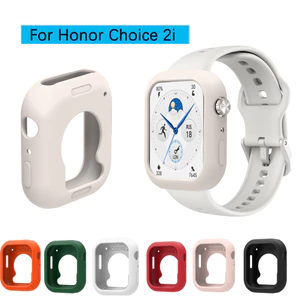 Vỏ Silicon Mềm Cho Honor Watch Choice 2i Đồng Hồ Thông Minh Bảo Vệ Vỏ Rỗng Chống Sốc Khung Bảo Vệ Phụ Kiện
