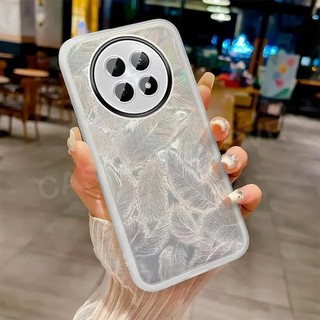 Ốp Điện Thoại Cho Redmi Note 15 Pro + 5G 4G 2025 Lấp Lánh Lông Vũ Silicon Chống Sốc Vỏ Bảo Vệ Ống Kính Máy Ảnh Ốp Lưng