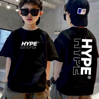 Áo thun nam HYPE in hai mặt thời trang, kiểu dáng đơn giản, rộng rãi, thoải mái với cổ tròn.