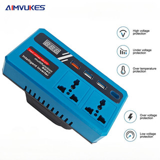 Đế Chuyển Đổi Nguồn Điện Chuyển Từ Pin 21v Lên 110 - 220v, Chân Pin Phổ Thông 4cm