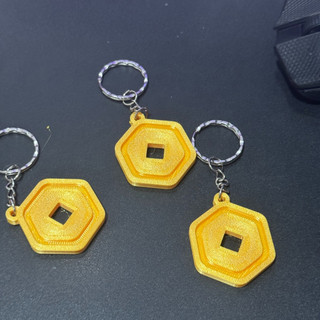 Móc khóa Robux | Mô hình Robux tạo may mắn cho người chơi Roblox