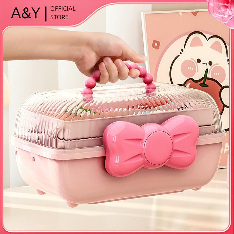 A & Y - Hộp Organize Kẹp Tóc Cho Cô Gái Dễ Thương và Trẻ Em