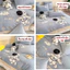 Bộ chăn ga nỉ nhung sữa 3D Memminbedding luxury trải lên giường là thấy nhẹ nhàng – thư giãn – rất chill