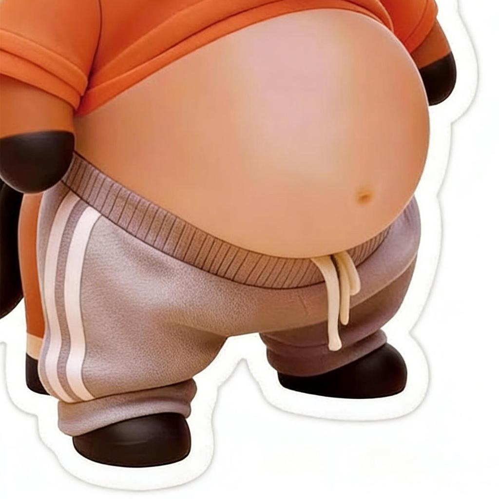 3D Hình Dán Ngựa Dễ Thương Bóp Bụng Băng Dính Vỏ Điện Thoại & Dán Cửa Ô Tô Trang Trí saixit2vn