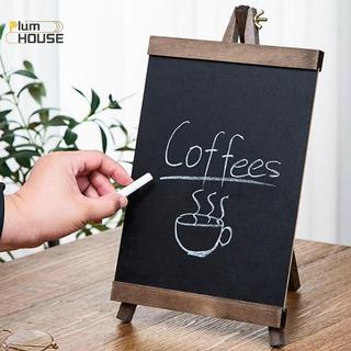 PlumHOUSE Vintage Nhỏ Blaboard Bar Counter Message Board Trang Trí Máy Tính Để Bàn Gỗ Blaboard Stall Vẽ Tay Ký Ban Tin Nhắn VN