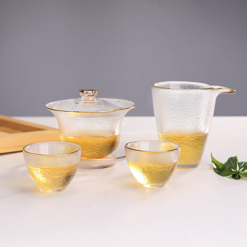 Chén Khải, Tống chuyên trà, Chén uống trà bằng thủy tinh chịu nhiệt Borosilicate cao cấp