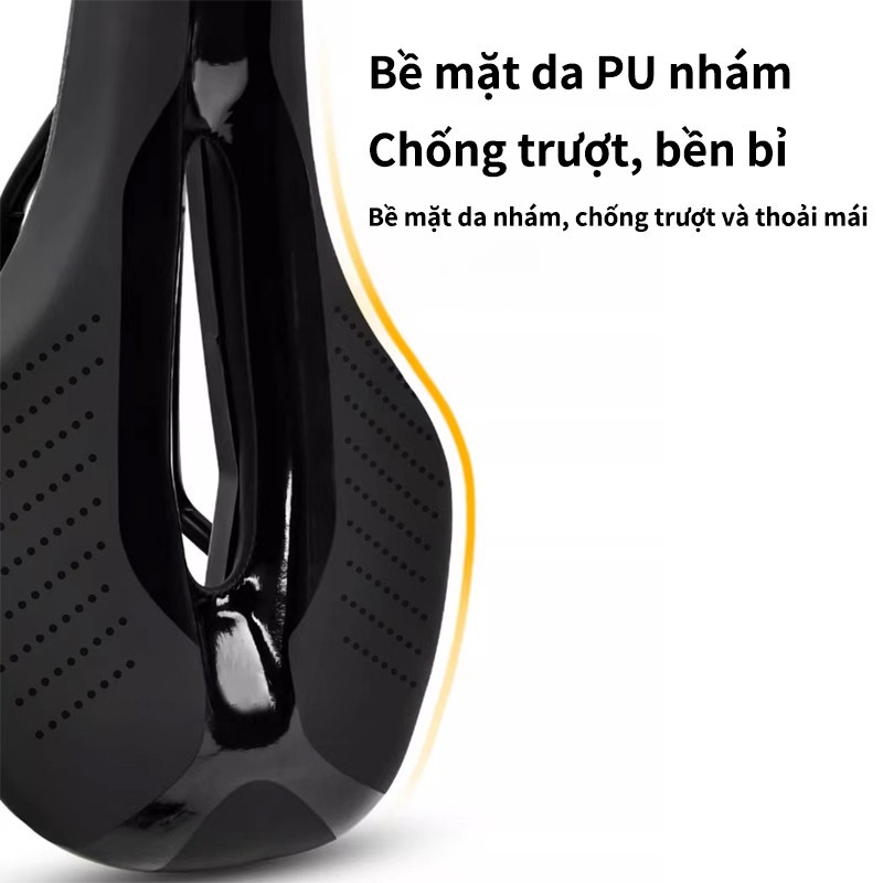 Yên Xe Đa Năng Cho Đường Trường & Thể Thao - Cấu Trúc Nhẹ, Đệm Êm, Thoáng Khí Tối Ưu Cho Các Chuyến Đi Dài