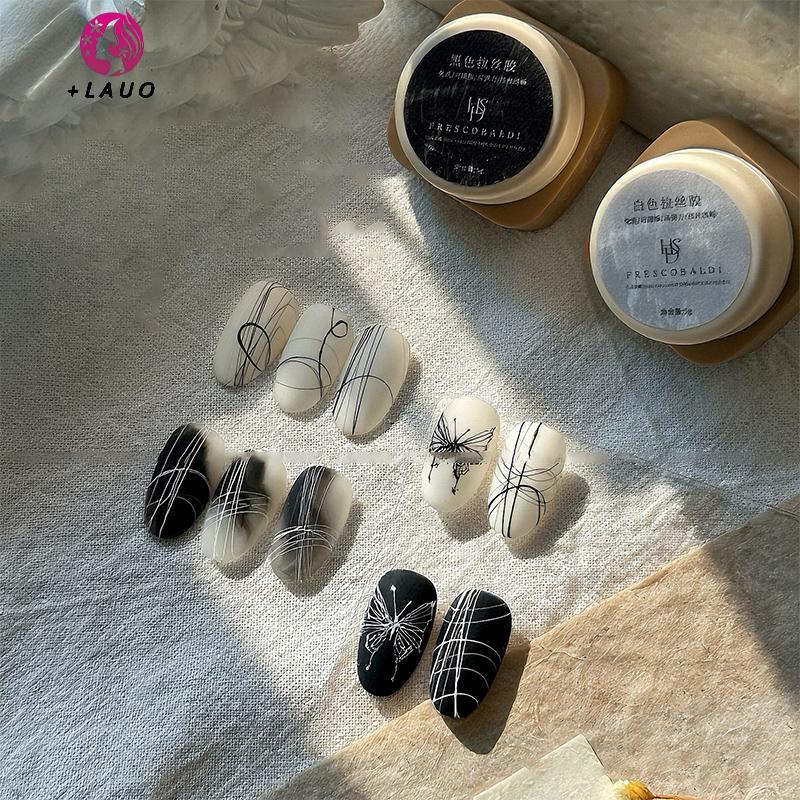 Springevenstar 5ml Trắng Bạc Nhện Dây Vẽ Gel Sơn Móng Tay UV Lót Tranh Phác Thảo Gel Varnish Móng Tay Nghệ Thuật Trang Trí Làm Móng Tay Springevenstar