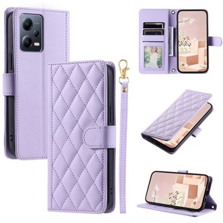 Bao Da Lật Cho Redmi Note 15 14 Pro Plus 13 Pro + 5G 15C 14C 13C Vỏ PU Sang Trọng Ví Từ Tính Có Khe Cắm Thẻ Giá Đỡ Vỏ TPU Mềm Ốp Lưng Vỏ Dây Đeo Tay Mới