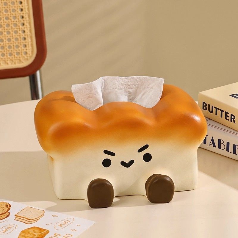 Bánh Mì Nướng Hộp Khăn Giấy Phòng Khách Hộp Khăn Ăn Sáng Tạo Giá Trị Cao Hộp Bảo Quản Gia Đình Đơn Giản