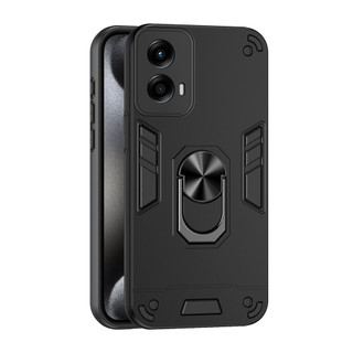 Dành Cho Motorola Moto G Power (2024) Ốp điện thoại 5G Thiết Kế Chiến Binh Lưng Cứng Có Giá Đỡ Nhẫn Chống Sốc Mềm TPU Nâng Cạnh Mỏng Bao