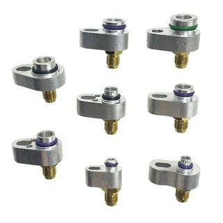 UMITY 1 Cái Phích cắm rò rỉ điều hòa không khí, phích cắm phát hiện rò rỉ kim loại R134 / R12, 3 / 8 "1 / 2" 5 / 8 "3 / 4" Phụ kiện ô tô cắm bình ngưng