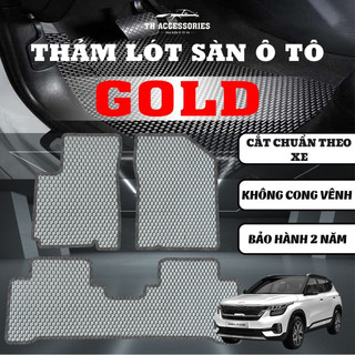 Thảm lót sàn ô tô Kia Seltos TH Accessories cắt chuẩn form xe dễ dàng vệ sinh không ẩm mốc (full bộ có cốp)