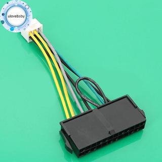 Ulovebsby 24Pin Nữ Sang 6P Nam Bộ Chuyển Đổi Nguồn Điện Cáp Cho Dell 6 PIN 3060 7050 Mainboard VN