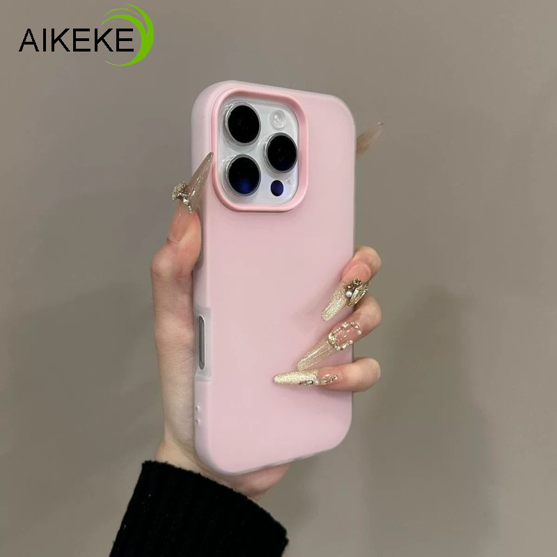 Ốp Điện Thoại 2 Trong 1 Sang Trọng Cảm Giác Da Cho Realme C85 11X 10 9i 8 8i 7 7i 6i Ấn Độ 6 6S 5 5S 5i 2 Pro 4G 5G Vỏ Mờ Màu Kẹo Dễ Thương Có Thể Giữ Ảnh Vỏ Chống Rơi