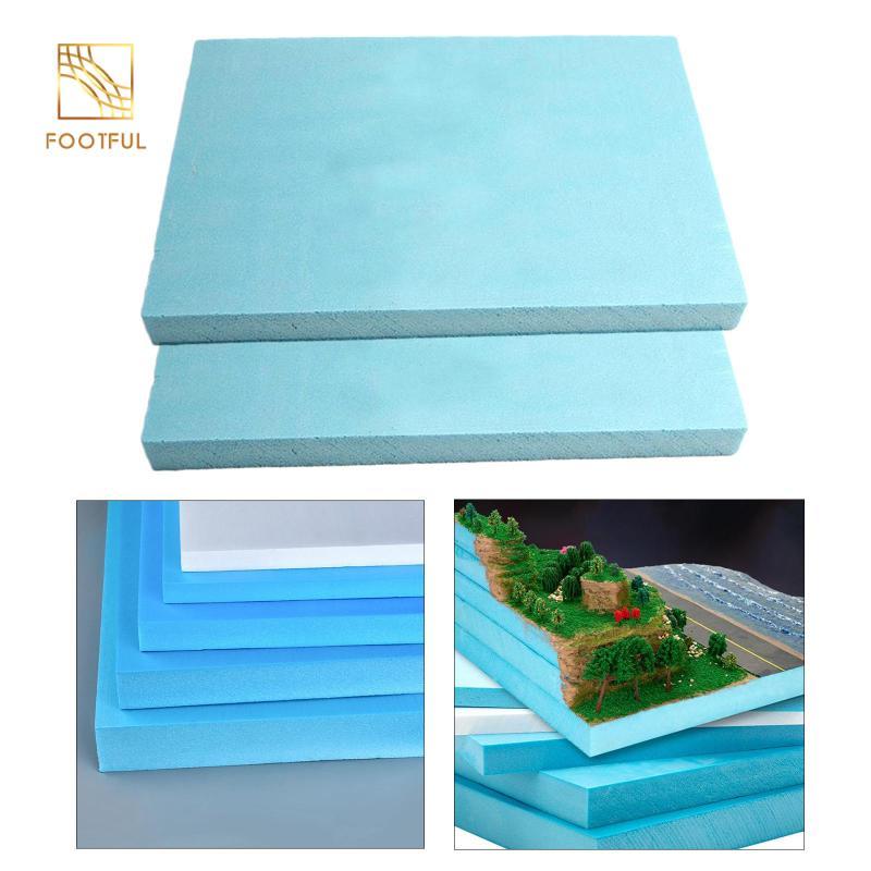 5 Cái / bộ Tấm Xốp Mật Độ Cao 295x200x30mm DIY Chất Liệu Mẫu Diorama Đế