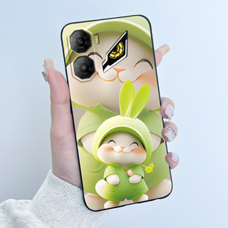 Ốp điện thoại Cho ZTE Nubia Neo 3 5G Z2464N Ốp điện thoại Thẩm Mỹ Sang Trọng Dễ Thương Thoáng Mát Bé Trai Bé Gái Họa Tiết Đen Mờ Mềm TPU Silicon Ốp điện thoại