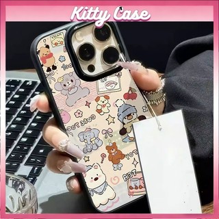 Ốp lưng cấu trúc nệm khí Cho iPhone 11/12/13/XR/14/15/16/17/7/XR Pro Max Plus Ốp lưng bao quanh thời trang Mèo