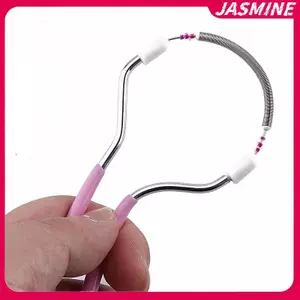 JASMINE 1 Chiếc An Toàn Cầm Tay Lò Xo Con Lăn Tẩy Lông Mặt Máy Cạo Lông Làm Đẹp Máy Cạo Lông JASMINE