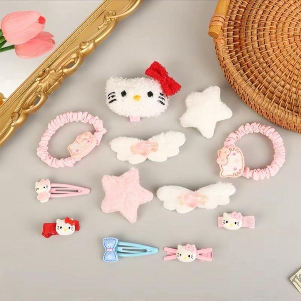 Set 16 Kẹp Tóc Dễ Thương Ngọt Ngào Kẹp Phụ Kiện Kẹp Tóc Xinh Xắn