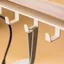 Móc bên bàn làm việc CHEESELY, Móc treo di động có thể tháo rời, Giá đỡ túi xách đa chức năng bằng thép Carbon di động Bàn làm việc