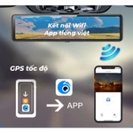 [Hàng mới về] Camera hành trình gương điện tử GALAXY S4K - Theo dõi, định vị xe - Tặng kèm thẻ nhớ 64GB — ảnh 5