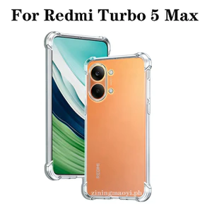 Ốp Chống Rơi Cho Xiaomi Redmi Turbo5 Turbo 5 Max Turbo4 4 Pro 3 5G Slim Soft TPU Silicone Trong Suốt Ốp điện thoại Chống Sốc