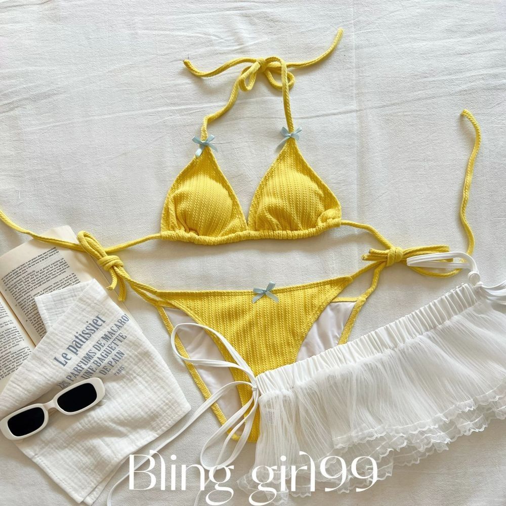Phong Cách Mới Bikini Nữ Đi Biển, Đồ Bơi Ôm Dáng Cho kỳ Nghỉ