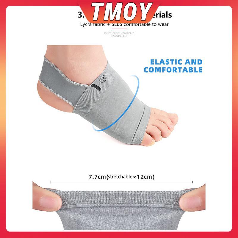 TMOY Hỗ trợ vòm đế giảm đau cho người bị plantar fasciitis và gai gót chân - Dây đeo chăm sóc bàn chân