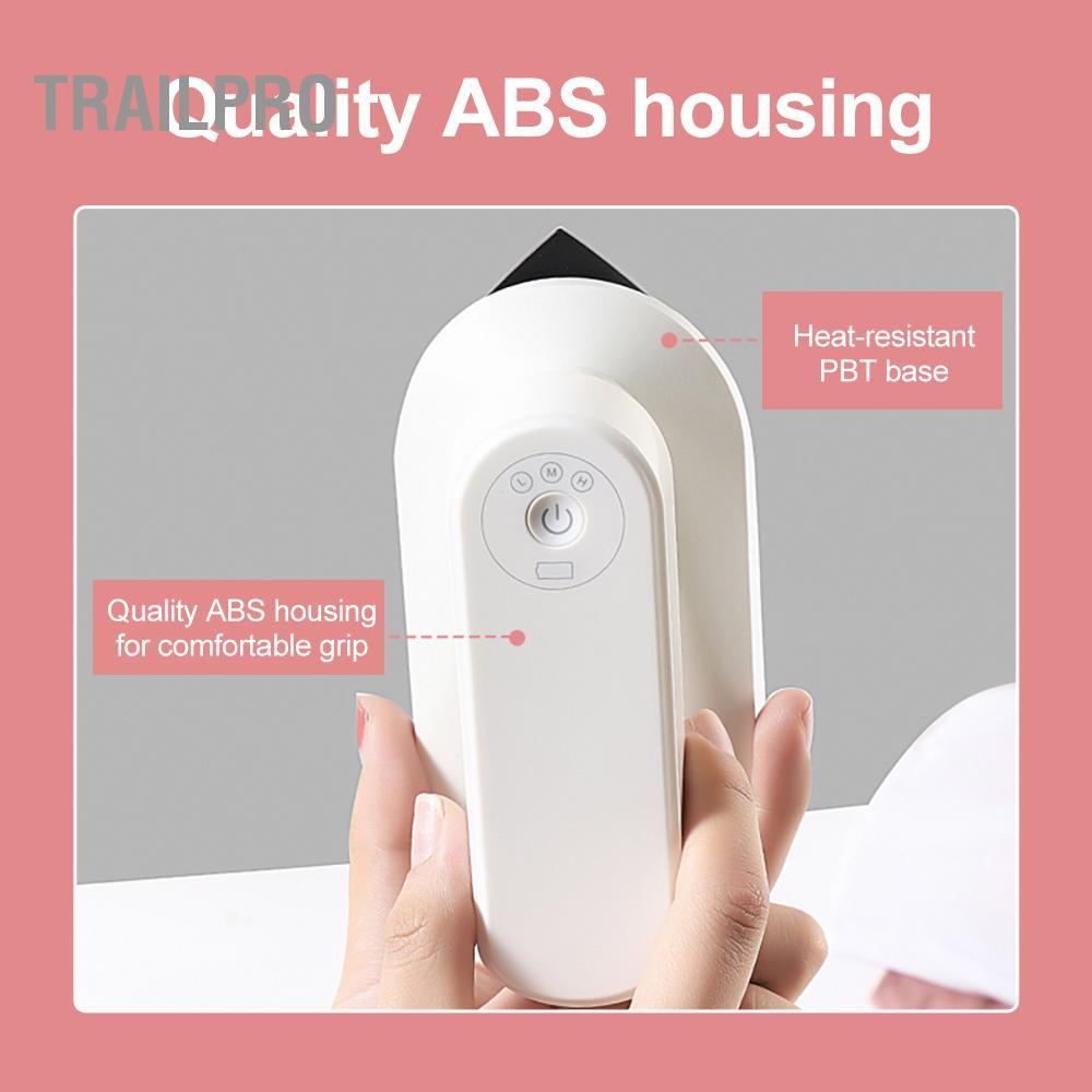 TrailPro Bàn ủi di động không dây có thể sạc lại bằng pin Hiệu quả cho gia đình và du lịch