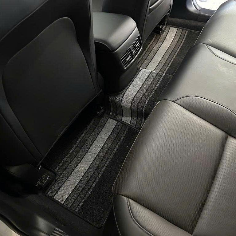 KÈM CỐP - Bộ thảm cước xe 4-5 chỗ kèm cốp form nguyên zin cắt sẵn và may bo viền sẵn chống nước, chống trơn trượt