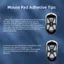 Miếng đệm chân chuột YRBWD, Vỏ chân thay thế bằng PTFE chống mài mòn, Thay thế Teflon Ice Edition Smooth Mouse Skate Glides cho chuột chơi game ATTACK SHARK X3