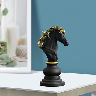 LOVIVER Cờ Vua Tượng Trang Trí Nhựa Quốc Tế Cờ Vua Trang Trí Thủ Công Cờ Vua Mảnh Trang Trí Thanh Lịch Thích Hợp Cho Trang Trí Nhà Cửa Quà Tặng