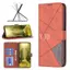 Ốp Lưng Cho Redmi A7 Pro Nút Từ Tính Khe Cắm Thẻ Da Hình Thoi Chống Rơi Vỏ Điện Thoại