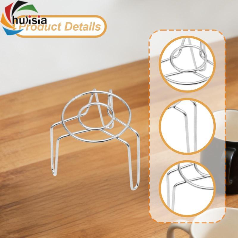Giá hấp Mini bằng thép không gỉ Giá đỡ nồi nhỏ gọn Trivet Dễ sử dụng cho trứng cút cho nồi áp suất điện nhỏ và nồi sữa