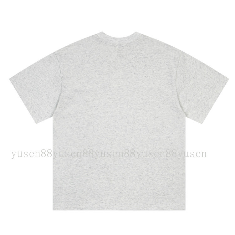 Aime Leon Dore Áo Thun Tay Ngắn Cotton Nguyên Chất, In Chữ Đơn Giản