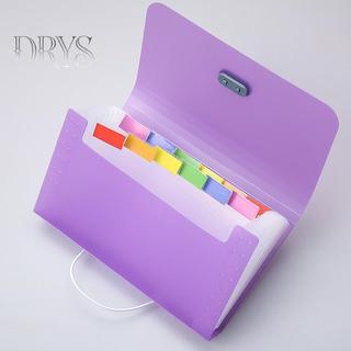 (TFT) A6 Mở Rộng Ví Organ Túi Tập Tin Chống Thấm Nước Tổ Chức Sách Dữ Liệu 13 Lớp MỚI